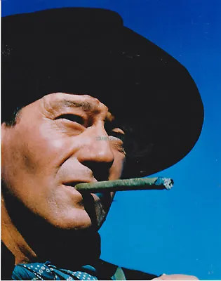 The Horse Soldiers John Wayne Smokes Big Cigar John Ford Civil War Classic Photo • $4.95