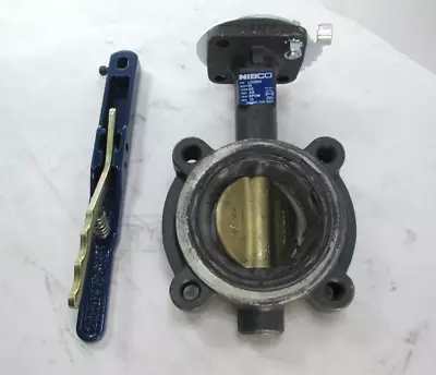 NIBCO LD-2000-3 Series Ductile Iron Butterfly Valve W/ Lever Lock Handle • $79.99