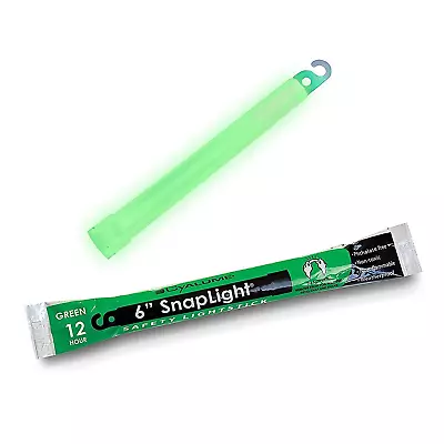 Cyalume Glow Sticks Military Grade Lightstick - Premium Green 6” 30 Pack  • $67.84