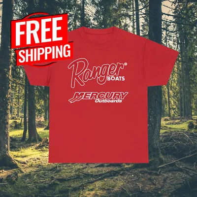 RANGER MERCURY Outboards Logo Men's T-Shirt Size S To 5XL • $24.99