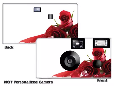 5 Roses And Diamonds Single Use Disposable Cameras Fun Cameras KODAK Film F80020 • $83.45