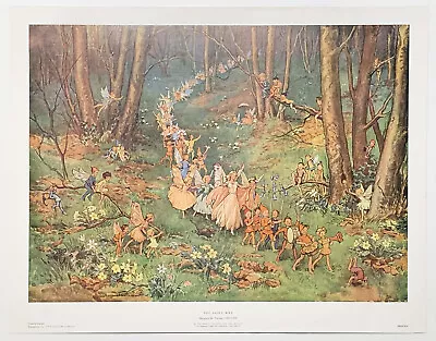 The Fairy Way Water Colour By Margaret W Tarrant Reproduction Print • $32.84