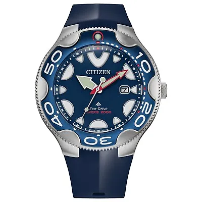 Citizen Men's Eco-Drive Promaster Orca Calendar Blue Poly Watch 46MM BN0231-01L • $170.99