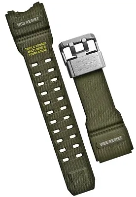 Casio 10504378 G-Shock Mudmaster GWG-1000 Watch Band Strap Khaki New Free ShipP • $88.90