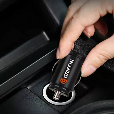 Dual Port 2 USB In Car Charger Cigarette Lighter Adapter For IPhone Samsung GPS • £2.83