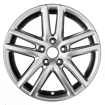 Refurbished Painted Silver Aluminum Wheel 17 X 7.5 3C0601025RQQ9 • $227.46