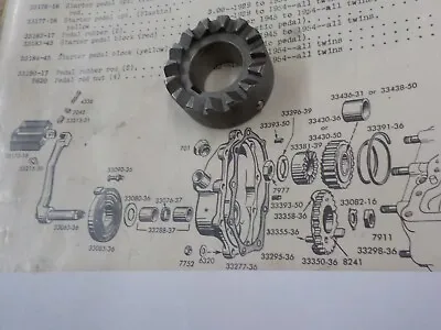 Pan Head Shovel Head Starter Clutch 33381-39 • $30