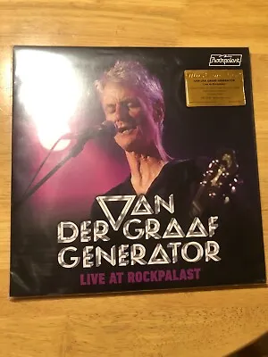 Van Der Graaf Generator - Live At Rockpalast Triple Purple Vinyl Sealed • £89.95