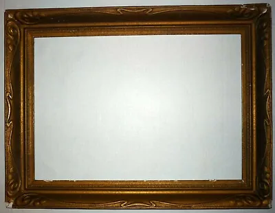 1920's Gold 24.5  X 17  Gesso Closed End Frame Newcomb Macklin Art Nouveau Style • $95