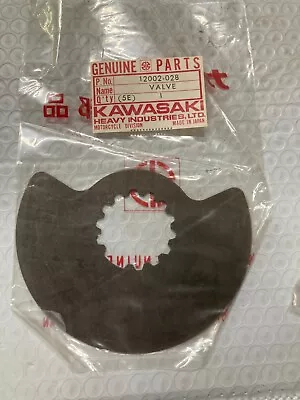 NOS OEM Rotary Valve Disc Kawasaki KE175 KD175 12002-028 • $25