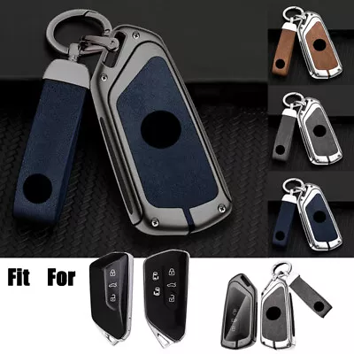 $27.80 • Buy Zinc Alloy TPU Car Key Fob Case Cover For VW ID.3 ID.4 Golf 8 MK 4 Teramon Seat 
