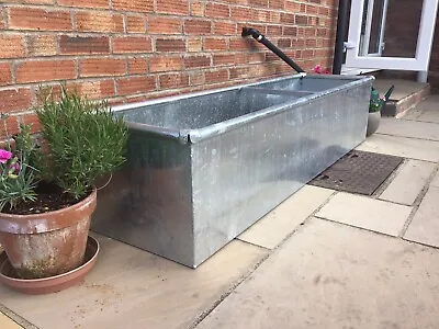 Garden Planter Galvanised Water Trough Raised Bed Garden Feature 6ft  • £220