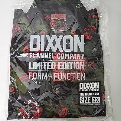 Dixxon Flannel Co Mens 3XL XXXL The Nightmare Short Sleeve Party Shirt • $39.99