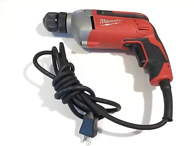 Milwaukee Tools 0240 20 3/8” Heavy Duty Corded Drill With Jacobs Keyless Chuck • $49.95