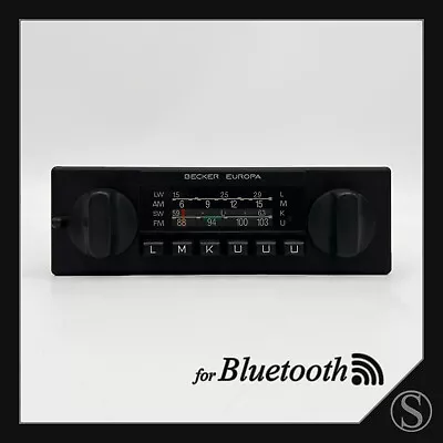 Becker Europe Courier LMKU 460 Radio For Bluetooth Mercedes W123 W116 W126 R107 • $703.82