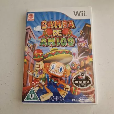 Samba De Amigo (Nintendo Wii 2008) PAL | Free Postage  • £6.99