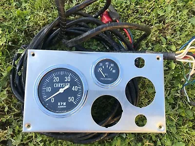 Vintage Chrysler Boat Dash Tacho Wiring Loom Speed Outboard 318 340 V8 Hemi 265 • $99.95