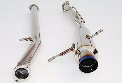 Invidia N1 Catback Exhaust Non-Resonated For 02-07 WRX & STi (Titanium Tip) • $695.10