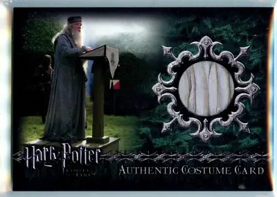 Harry Potter GOF #TF1 Dealers Dumbledore's Costume Card #113/175 Amricons • $249.99