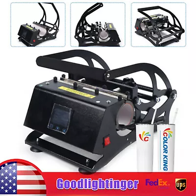 550W Tumbler Printer Transfer Sublimation Machine Black Mug Heat Press 20oz Cups • $93.10