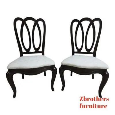 $749 • Buy Pair Pennsylvania House New Standards Ribbon Pretzel Back Dining Side Chairs  A