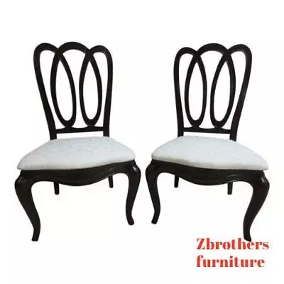 $674.10 • Buy Pair Pennsylvania House New Standards Ribbon Pretzel Back Dining Side Chairs  A