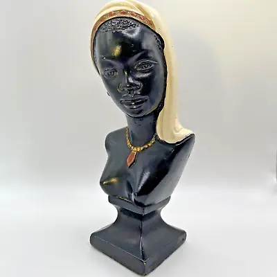 £11.99 • Buy African Stone Bust Of A Lady 17cm Tall