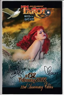 TAROT WITCH OF THE BLACK ROSE #132 COSPLAYER PHOTOCOVER Broadsword Comics 2022 • £9.95