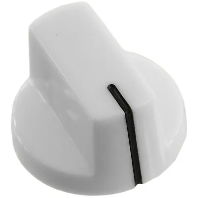 Large Bar Knob With Indicator White For Pedals Guitars Amps & DIY Projects • $7.79