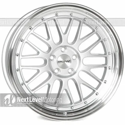 Circuit Performance Cp30 19x9.5 5x112 +35 Silver Wheels (set Of 4) Mesh Lm Style • $674.99