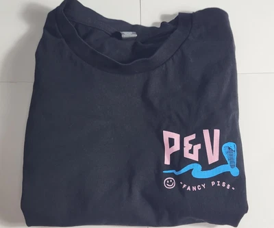 $7.99 • Buy P And V Wine And Liquor Mens T Shirt Medium MD Black 