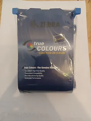 Zebra Ribbon True Colours P100i P110i Card Printer Ribbon 800017-240 Colour • £45