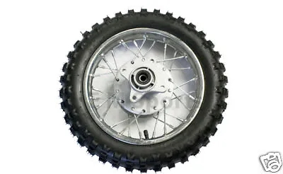 Rear Wheel Tire Rim For Monster Moto 70cc Dirt Pit Bike MM-X70 Parts • $91.95