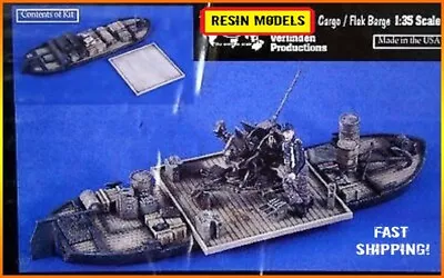 1/35 Resin Figure Model Kit German Boat WWII Unpainted • $36