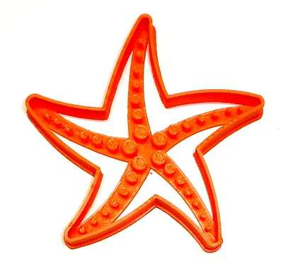 £6.77 • Buy 6 X Size 1.75  starfish Star Shape Fish Under The Sea Ocean Shore Fondant fd2597