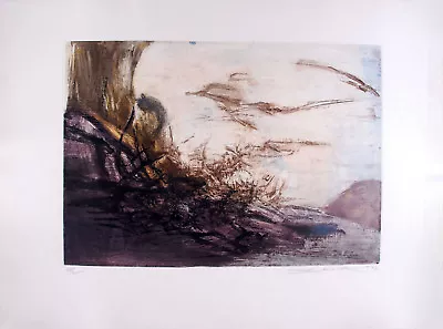 $8900 • Buy ZAO WOU-KI - Etching Signed Numbered And Dated 1967 - Composition #172