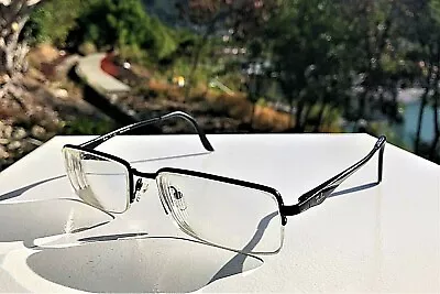 Ray-Ban Eyeglasses Half Rim Black Frames RB 6154 2576 / 54-17-140   • $29.25