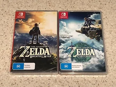 The Legend Of Zelda Breath Of The Wild & Tears Of The Kingdom Bundle - Switch • $150