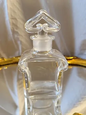 Vintage Guerlain Mitsouko L'heure Bleue Purfume 4 3/4  Baccarat French Bottle A6 • $47.06