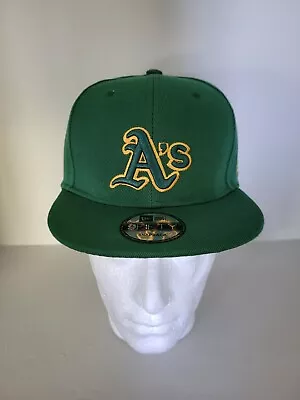 New Era Oakland Athletics MLB Graphic Snapback 9Fifty Adjustable Men's Cap Green • $34.99