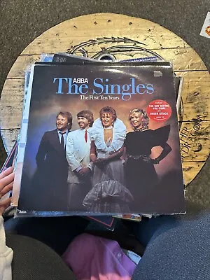 ABBA - The Singles The First Ten Years 1982 Vinyl Excellent Condition Rare • £18
