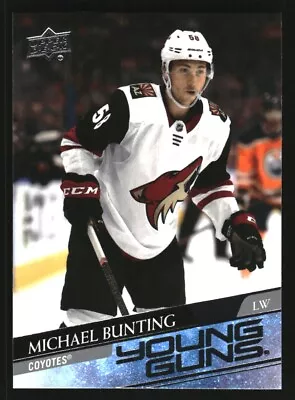 2021-22 Upper Deck Michael Bunting Young Guns Auto #727 • $8.74