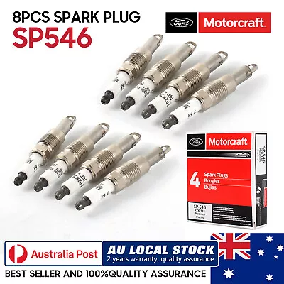 8x Genuine Ford Falcon BA V8 Spark Plugs 24V Valve 5.4lt. PZK14FX Fairmont/Ghia • $146.75