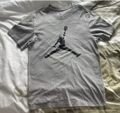 Michael Jordan T-Shirt Grey Size S Basketball • £3.49