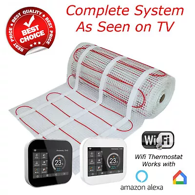 Electric Underfloor Heating Mat Kit 150w Per M2 All Sizes In This Listing • £94.23