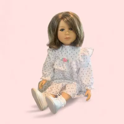 Vntg My Twinn Doll 1996 Posable Brown Hair  Blue Eyes 23 In Clothes Accessories • $70