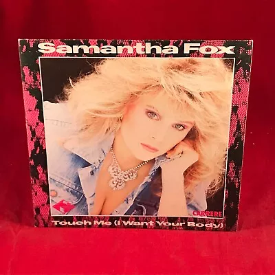 SAMANTHA FOX Touch Me I Want Your Body 1986 French 7  Vinyl Single 45 Carrere A • £19.99