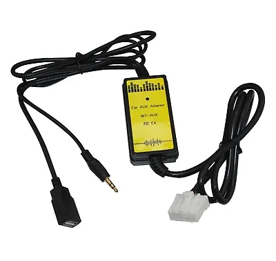 USB Aux Cable Interface Adapter For Mazda 6 2006-UP Car Audio 3.5mm 160cm Long • $25.75