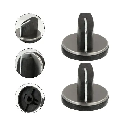 4 Pcs Knob Range Replacement Knobs Gas Stove On- Universal • £9.28