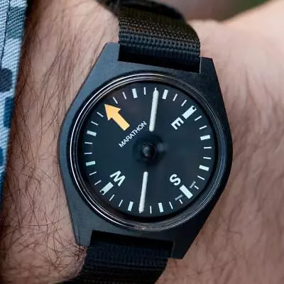 $63.71 • Buy Marathon Military Aviation SERE Wrist Compass W/ Glow Dial CO194001 NEW